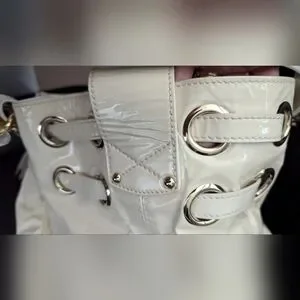 Jimmy Choo Cream and Gold Backpack Jimmy Choo | Bags | Jimmy Choo Cream And Gold Backpack  main image 3